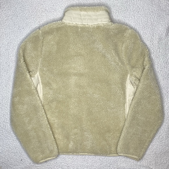 R-RL Lauren Active Cream Sherpa Jacket: Size Medium - Picture 2 of 13